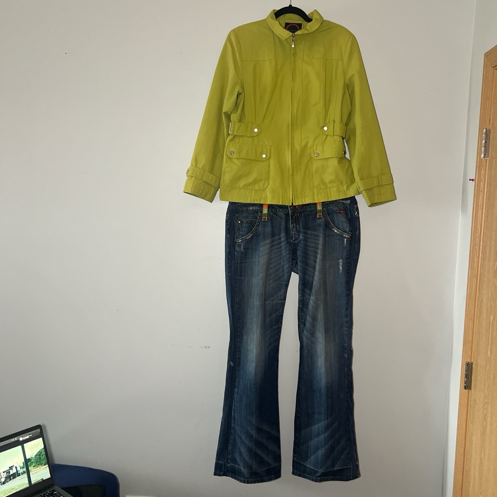Vintage Womans Spring Outfit